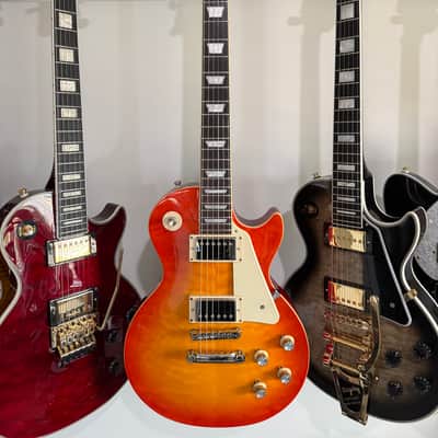 Epiphone Les Paul Standard '60s Quilt Top 2021 - 2025 - Faded Cherry Sunburst w/ HSC image 1