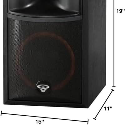 Cerwin Vega XLS-6 6.5" 2-Way Bookshelf Speakers image 3
