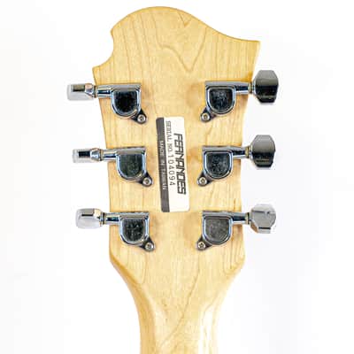 Fernandes LSA Monterey Magnacoustic Cherry Red – Hot Rail Power with Piezo Sparkle image 12
