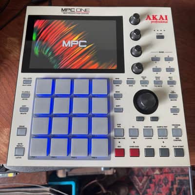 Akai MPC One Standalone MIDI Sequencer 2020 - Present - Black with Retro Skin and Upgraded Pads! image 3