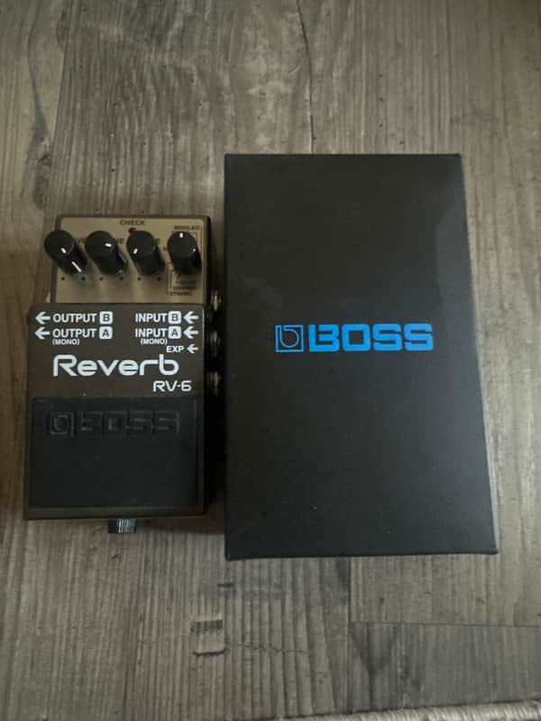Boss RV-6 Reverb 2015 - Present - Silver image 1