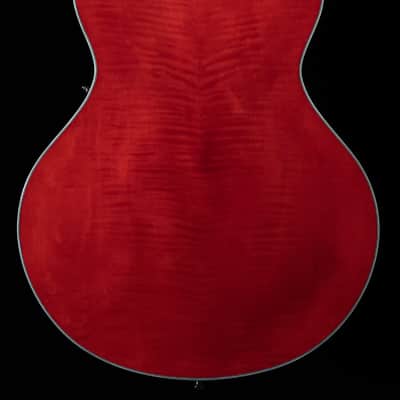 Eastman T486B-RD Thinline, Maple, Seymour Duncan Pickups, Bigsby, Red Finish - NEW image 8