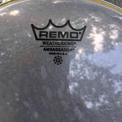 Remo Ambassador Clear Drum Head 10" 2010s - Clear image 3