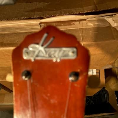 50'S KAY TENOR GUITAR OR BARITONE UKE WITH LACE PICKUP image 2