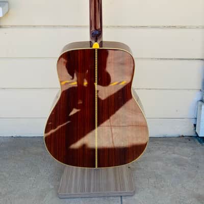 YAMAHA FG-345 VINTAGE ACOUSTIC GUITAR W CASE (USED) - 1979 image 7