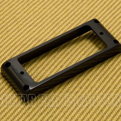 PC-018BK Black Flat Bottom Mini Humbucker Plastic Ring