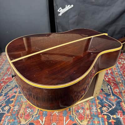Yamaha L6 Solid Top Dreadnought w/Hard Case - 1982 image 12