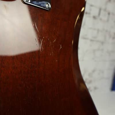 R.O'M Custom Guitars S-Type S-Type - Natural over mahogany body image 5