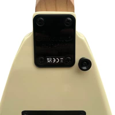 Jackson JS32 Ivory Randy Rhoads Electric Guitar Amaranth Fretboard, w/Floyd Rose image 6