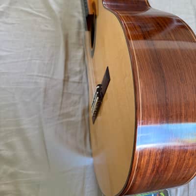 Tim Harris concert classical guitar No. 19 hand crafted in Vancouver Washington 2009 - French Polish image 4
