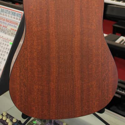 Martin X-Series DX-1E Mahogany HPL Dreadnought Acoustic Electric Guitar Natural w/Soft Case image 5