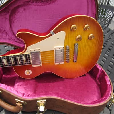 Gibson Custom Shop '58 Reissue Les Paul - LPR8 - Historic Reissue - Flame Top - Sun Rise Tea Burst image 16