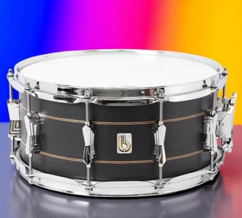 British Drum Co. MER-14-65-SN Merlin Series Maple and Birch Snare. 6.5" x 14" image 1