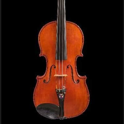 D Z Strad Violin Model 600 Full Size 4/4 with Dominant Strings, Bow, Case and Rosin (4/4 - Full Size image 1