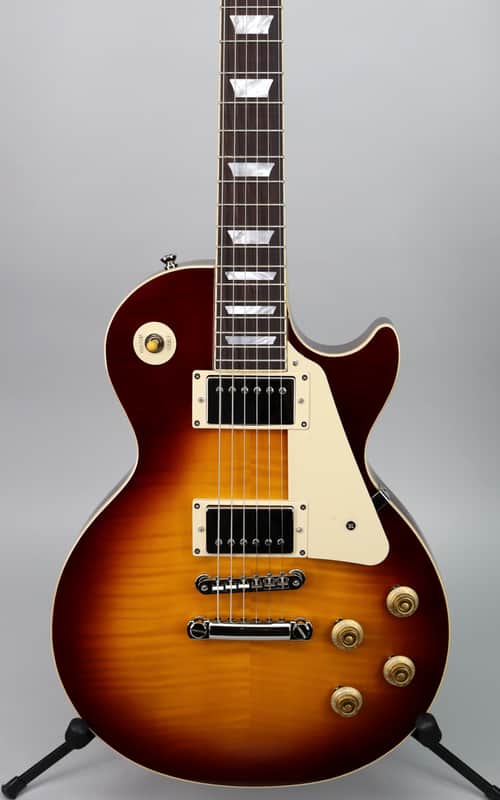 Epiphone Inspired by Gibson Custom '59 Les Paul Standard Deep Cherry Sunburst (serial 25011521151) image 1