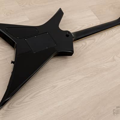 2001 Jackson Stars KS-138 Kelly Star Neck Through Black w/ Floyd