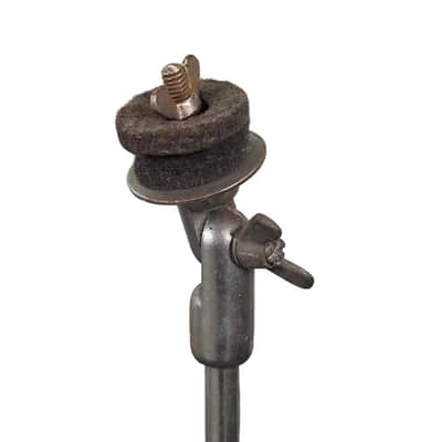 Used Vintage Premier Olympic Flat Based Straight Cymbal Stand - Fair image 2