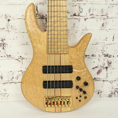 1980s Fodera Custom Monarch 7-string Bass Guitar W/ OHSC *RARE, ONE-OF-A-KIND* image 2