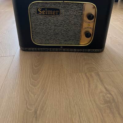 Selmer Truvoice Little Giant — Early 1960s Grey Croc Skin — All Original image 2
