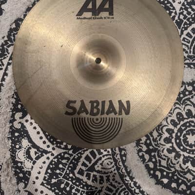 Sabian 16" AA Medium Crash Cymbal image 1