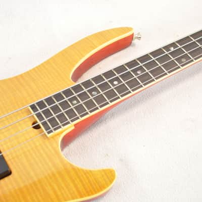 Brian Moore i4 i2000 2001 Natural 4 String Bass Neck-Thru w/OHSC image 11