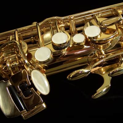 Antigua TS4240LQ, Powerbell, Professional Tenor Saxophone, Ribbed Construction Laquer Gold image 6