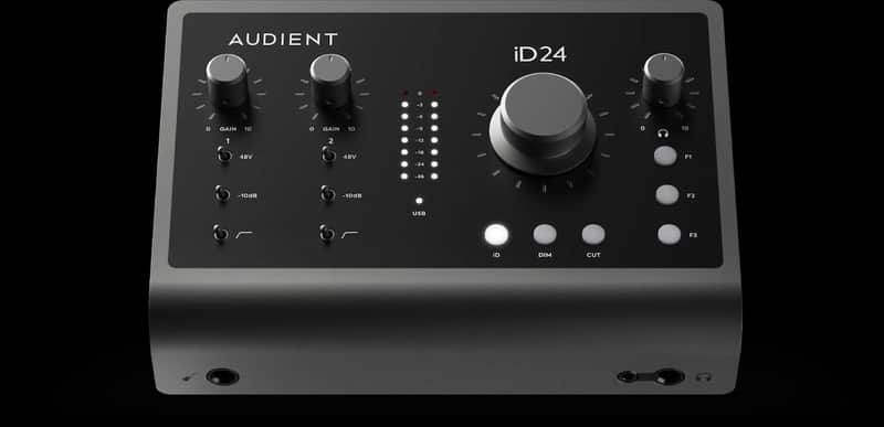 Audient iD24 USB-C Audio Interface 2023 - Present - Black image 1