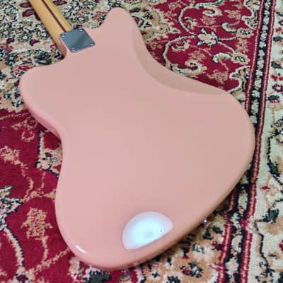 2021 Fender Japan Hybrid II Jazzmaster Flamingo Pink, 75th Anniversary Logo, MIJ JD21 image 17