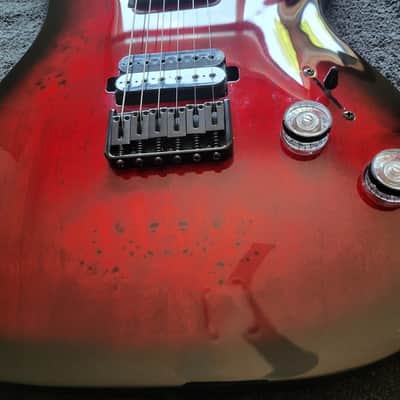 Schecter Omen Elite-6 2021 - Present - Black Cherry Burst image 15