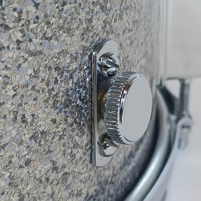 Duplex 5x14"Summit Snare Drum 60s Silver Sparkle Grossman Cleveland Rogers Luxor image 6
