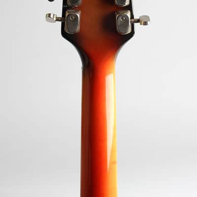 Baldwin - Burns Vibraslim Semi-Hollow Body Electric Guitar (1966), ser. #14434, black hard shell case. image 6