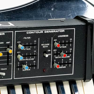 Moog Liberation Keytar Analog Synth w/ Interface & Power Supply Vintage 1980 image 6