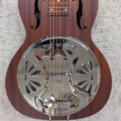 Mint Gretsch G9210 Square Neck Boxcar Mahogany Resonator Acoustic Guitar image 3
