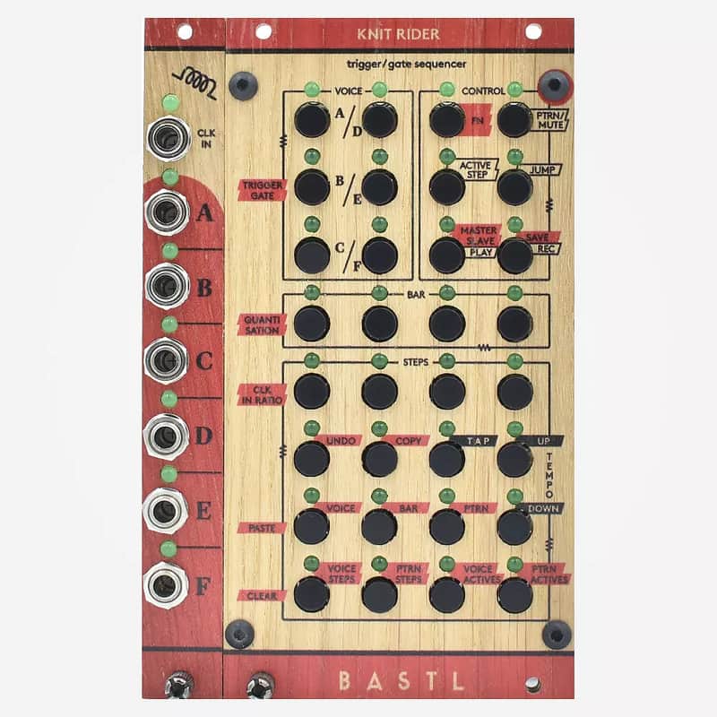 BASTL Instruments Knit Rider 6-Voice Trigger / Gate Sequencer image 2
