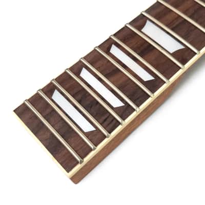 Les Paul-Style Guitar Neck, Mahogany & Rosewood Fretboard, 14-Inch Radius image 6