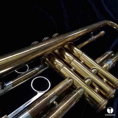 Extra early 40`s F.E Olds Ambassador Los Angeles Hubbard Morgan gamonbrass trumpet image 22