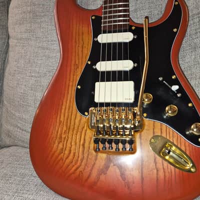 Partscaster Lukather style stratocaster guitar EMG SPC image 3