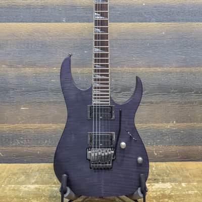 Ibanez RGT42DXFM RG Series Transparent Lavender Flat Electric Guitar w/Case #W650554 image 2