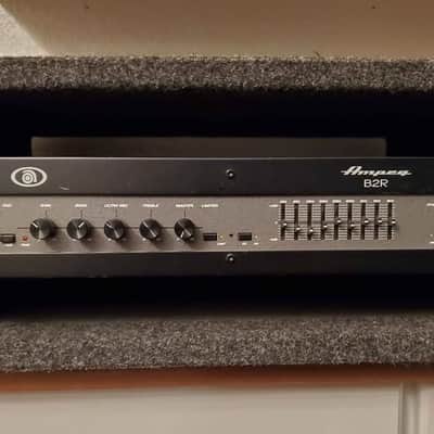 USA Made AMPEG B2R 350 Watt Bass Amp With 4-Space USA Grundorf Rack image 1