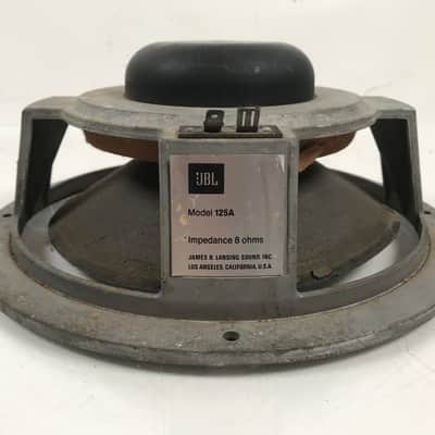 (1) JBL 125A 10" Bass Sub-Woofer for L25 L36 Speaker Vintage Original image 5