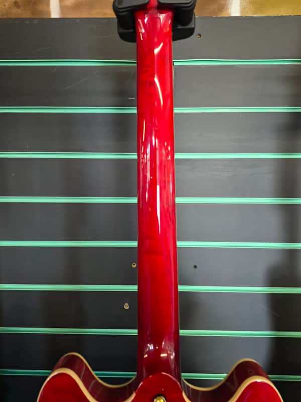 Peavey JF1EX Transparent Red Semi-Hollow Electric Guitar | Reverb