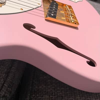 2024 Fender Japan “Official Shop Exclusive” Telecaster Thinline - Kusumi Pink image 6