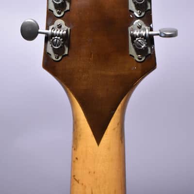 1950s Harmony H62 Meteor Archtop Electric Natural w/Bag image 7