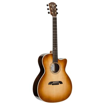 Alvarez Yairi Masterworks GYM80CE Shadowburst Grand Auditorium Acoustic-Electric (GYM80CE_Shadowburst) image 4