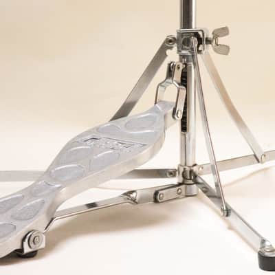 Gretsch Flat Base Hi Hat Stand, "Fish" Footboard, Riveted Rubber Feet- 1960s / INSPECTED & TESTED image 2