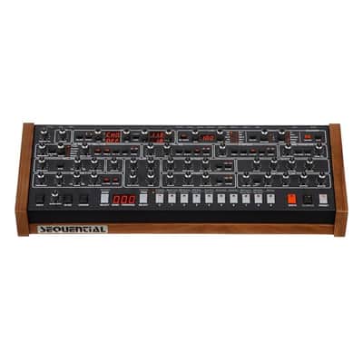 Sequential Prophet-6 Six-Voice Polyphonic Analog Synthesizer Module with Discrete VCOs Filters, Poly Mod Section, and Onboard Arpeggiator