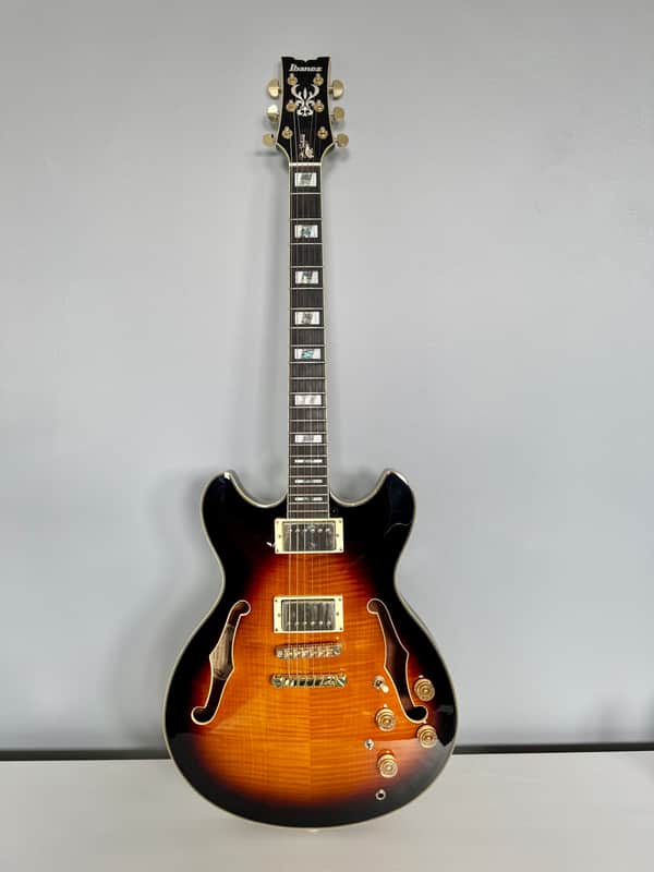 Ibanez JSM10-VYS John Scofield Signature 2014 - Present - Vintage Yellow Sunburst image 1