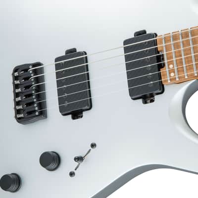 Jackson USA Series Misha Mansoor Signature Juggernaut HT6 Satin Silver 2023 w/OHSC (B-Stock) image 9