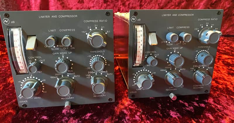 Neve 2254E Limiters Gorgeous Original Sequential Pair !! image 1