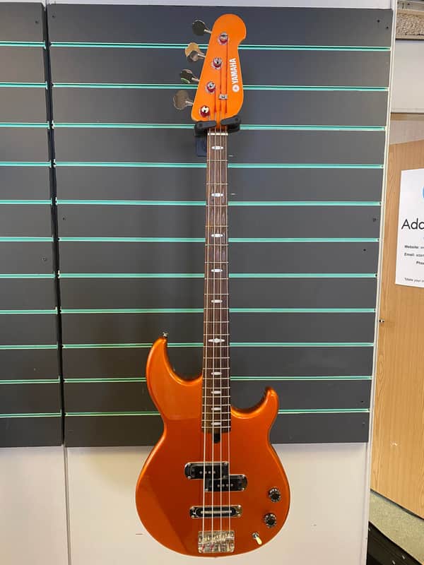 Yamaha BB414 Metallic Tangerine Electric Bass | Reverb